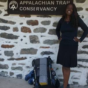 African American hiker Appalachian Trail